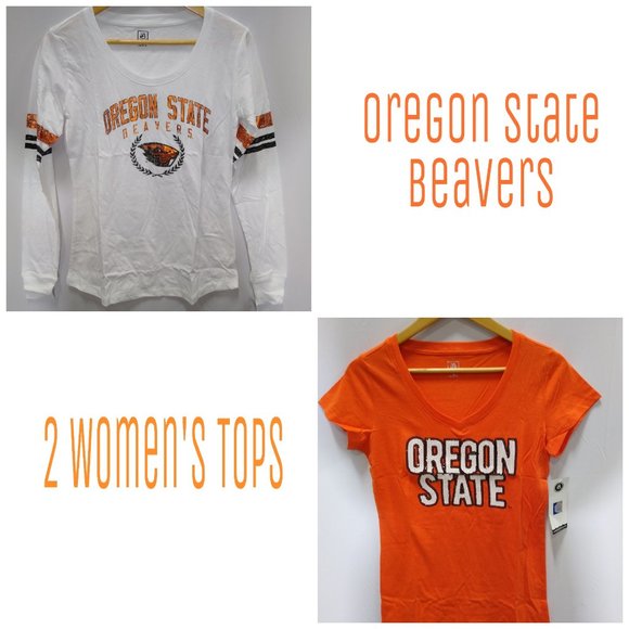 Oregon State Beavers Set of 2 Tops - Picture 1 of 7